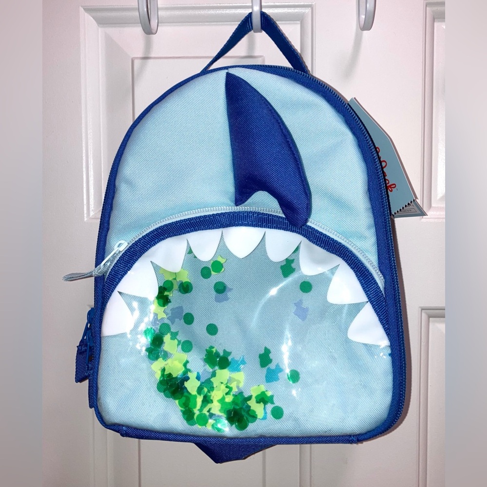 Cat & Jack Kids' Fashion Lunch Bag Shark new - Picture 2 of 5